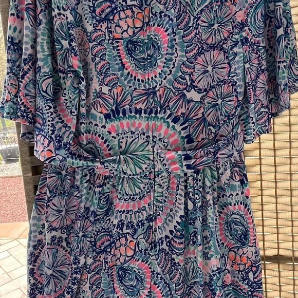 Lilly Pulitzer Minka Sleeved Maxi Dress - Picture 2 of 3